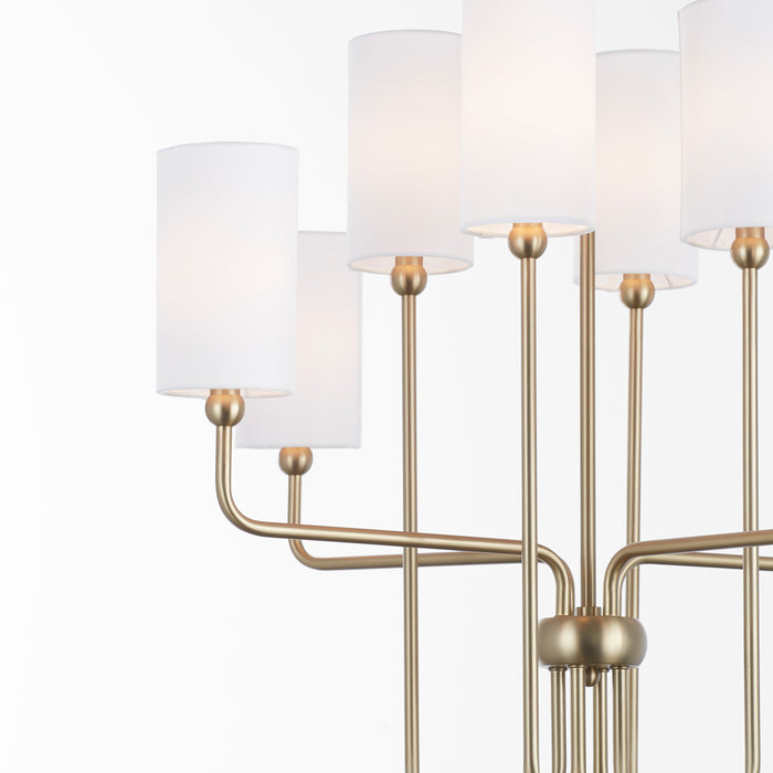 Quorum Home Quorum - 698-8-80 - Eight Light Chandelier - Aged Brass