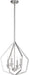 Quorum Home Quorum - 699-4-65 - Four Light Pendant - Satin Nickel
