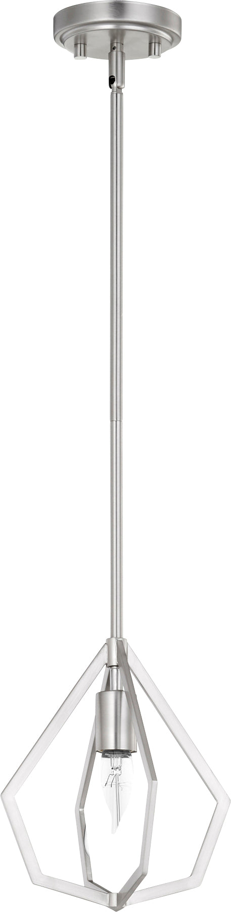 Quorum Home Quorum - 699-65 - One Light Pendant - Satin Nickel