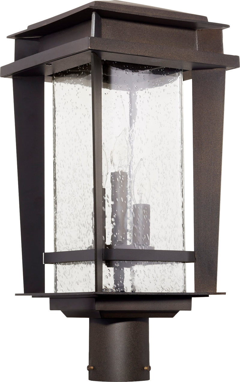 Easton 3 Light Post - Oiled Bronze