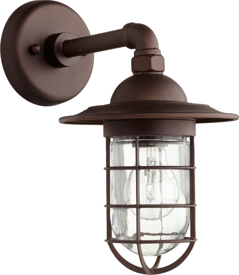 Quorum Home Quorum - 7082-86 - One Light Wall Mount - Oiled Bronze