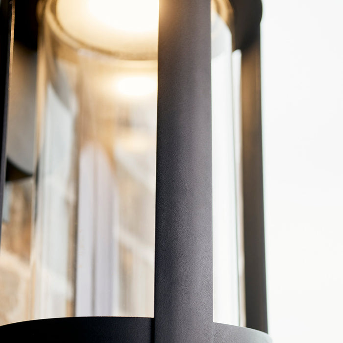 Solu 11" lantern - Textured Black