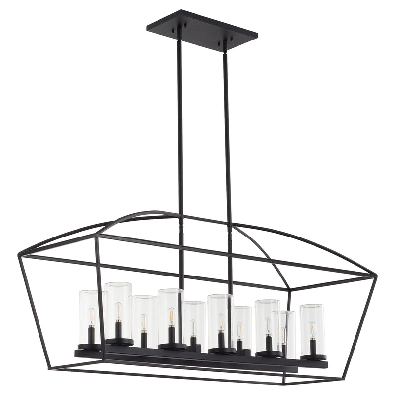 Quorum Home Quorum - 71-10-59 - Ten Light Linear Chandelier - Matte Black