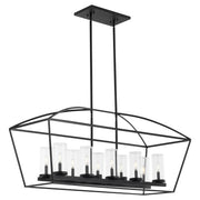 Quorum Home Quorum - 71-10-59 - Ten Light Linear Chandelier - Matte Black