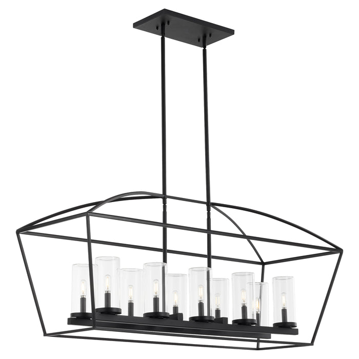 Quorum Home Quorum - 71-10-59 - Ten Light Linear Chandelier - Matte Black