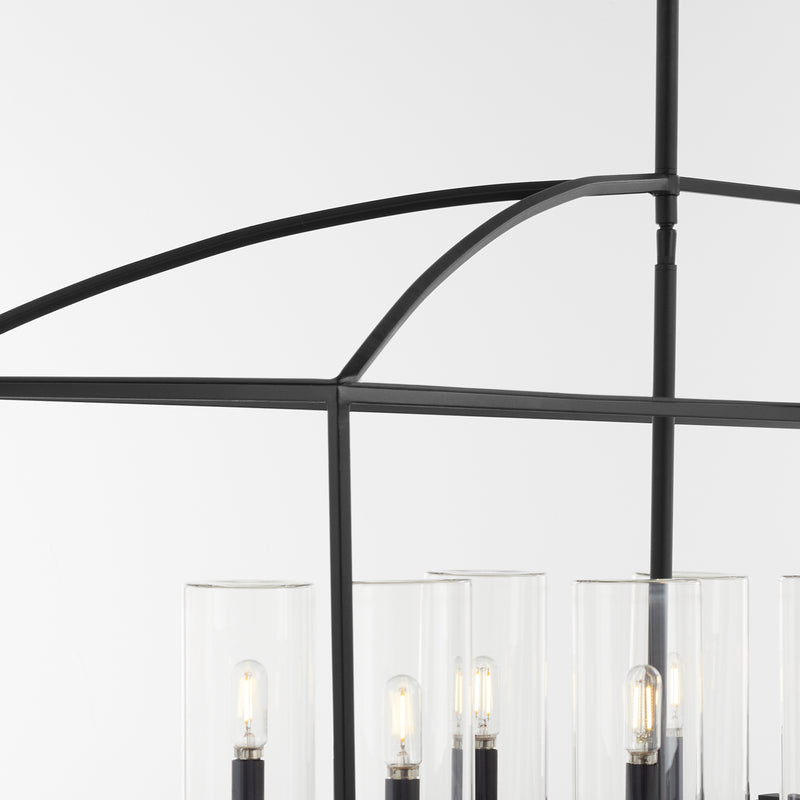 Quorum Home Quorum - 71-10-59 - Ten Light Linear Chandelier - Matte Black