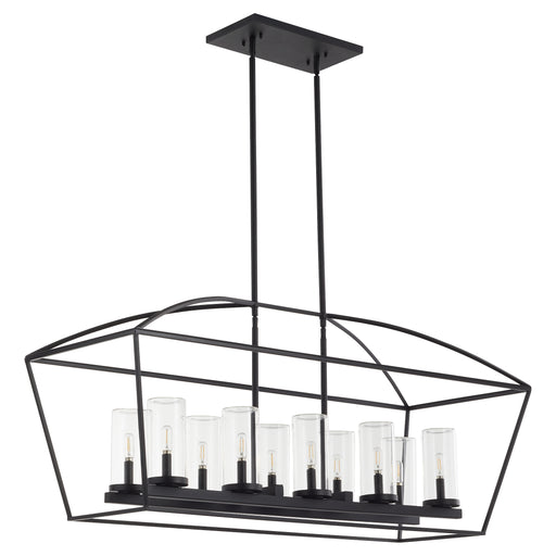 Quorum Home Quorum - 71-10-59 - Ten Light Linear Chandelier - Matte Black