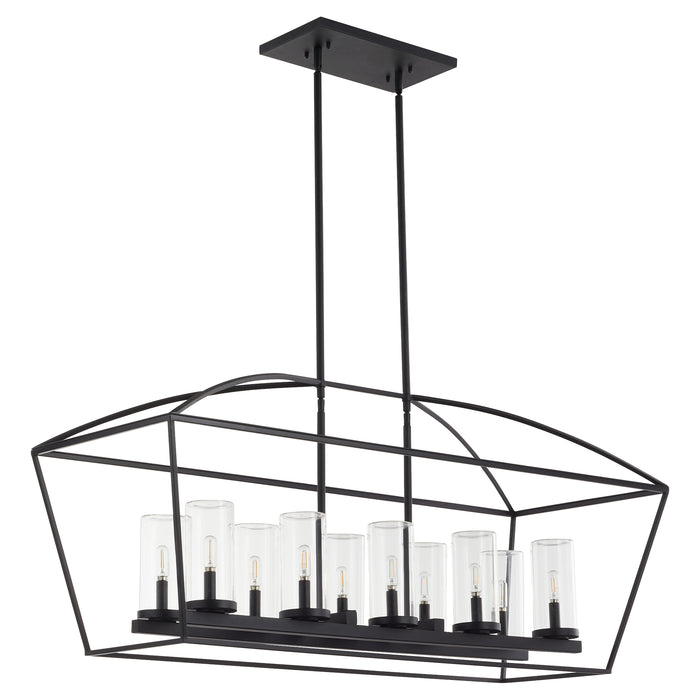 Quorum Home Quorum - 71-10-59 - Ten Light Linear Chandelier - Matte Black