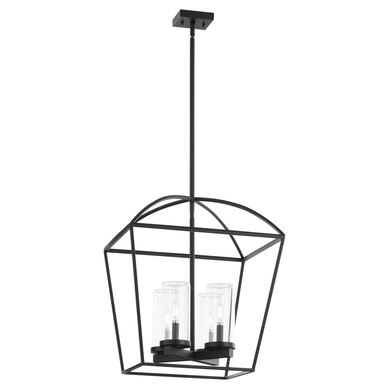 Quorum Home Quorum - 71-4-59 - Four Light Pendant - Matte Black