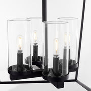 Quorum Home Quorum - 71-4-59 - Four Light Pendant - Matte Black