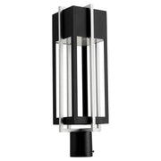 Quorum Home Quorum - 713-22-69 - LED Outdoor Post Mount - Textured Black w/ Brushed Aluminum