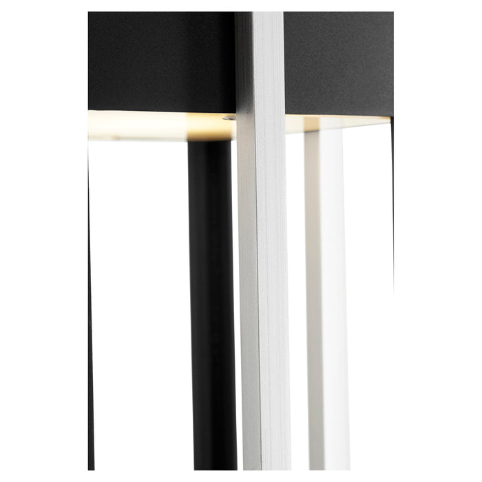 Quorum Home Quorum - 713-22-69 - LED Outdoor Post Mount - Textured Black w/ Brushed Aluminum