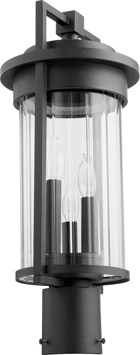 Quorum Home Quorum - 7217-3-69 - Three Light Post Mount - Textured Black