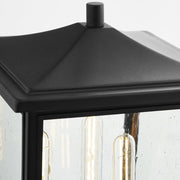 Quorum Home Quorum - 724-11-69 - Three Light Post Mount - Textured Black
