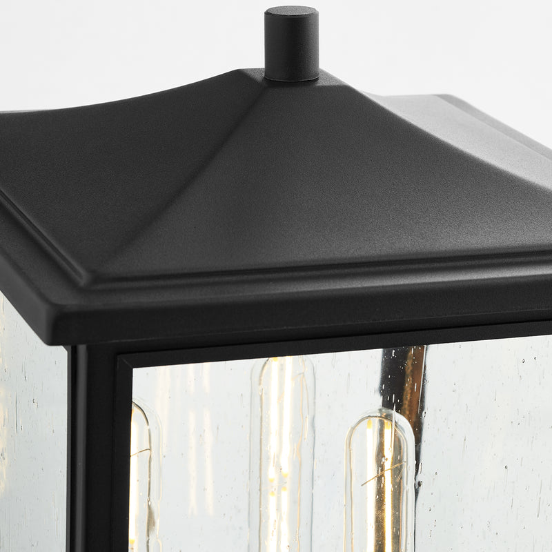 Quorum Home Quorum - 724-11-69 - Three Light Post Mount - Textured Black