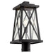 Quorum Home Quorum - 727-16-69 - One Light Post Mount - Textured Black