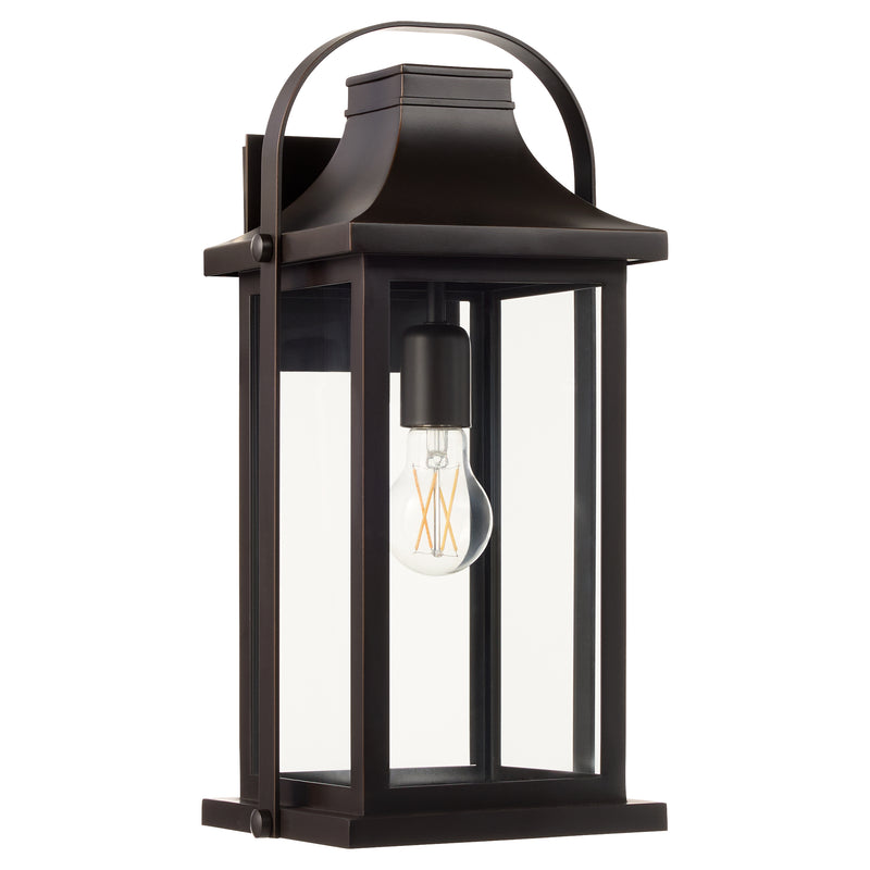 Downey 17" 1 Light Lantern  - Bronze