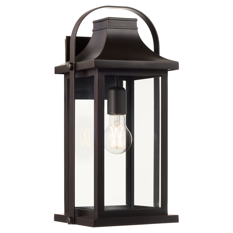Downey 17" 1 Light Lantern  - Bronze