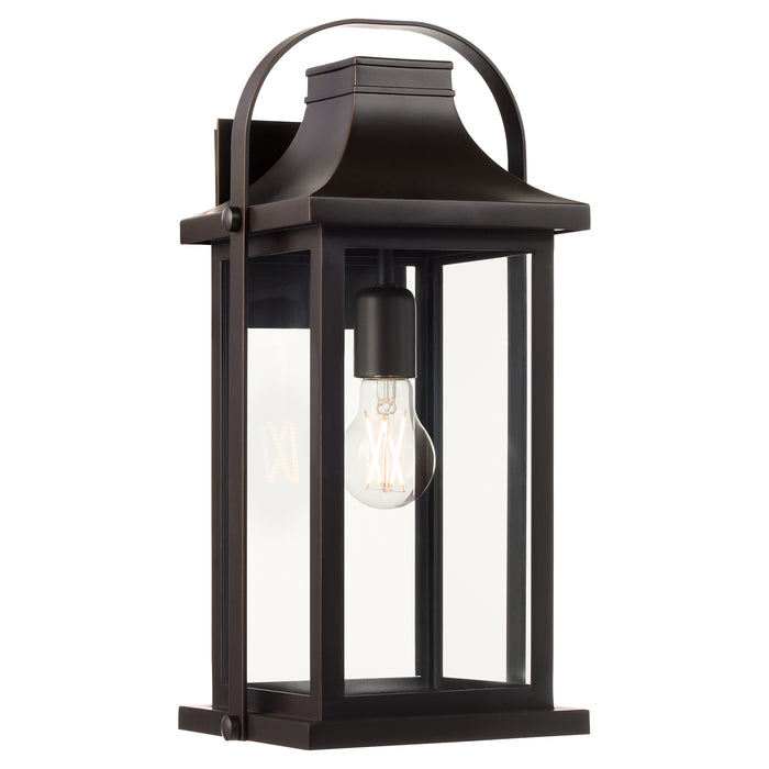 Downey 17" 1 Light Lantern  - Bronze