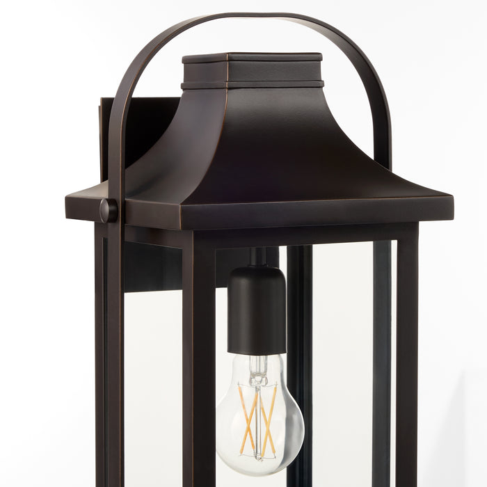 Downey 17" 1 Light Lantern  - Bronze