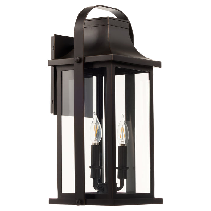 Downey 20" 2 Light Lantern  - Bronze