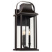 Downey 23" 3 Light Lantern  - Bronze