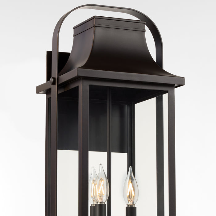 Downey 23" 3 Light Lantern  - Bronze