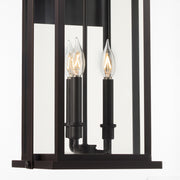 Downey 23" 3 Light Lantern  - Bronze