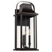 Downey 23" 3 Light Lantern  - Bronze