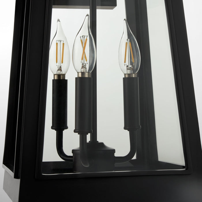 Francis 20" 3Lt Lantern - Matte Black