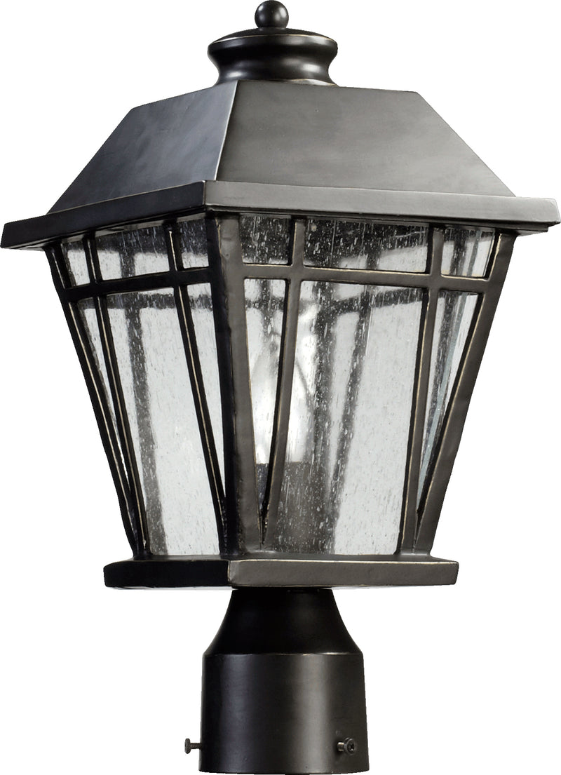 Quorum Home Quorum - 766-8-95 - One Light Post Mount - Old World