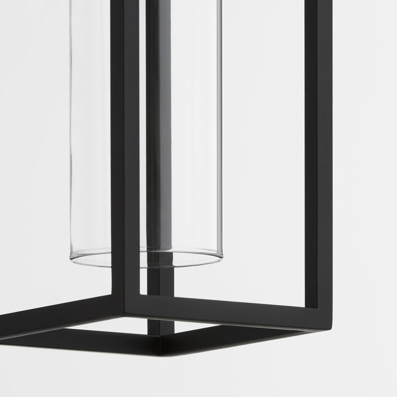 Delgado 14" LED Lantern - Matte Black