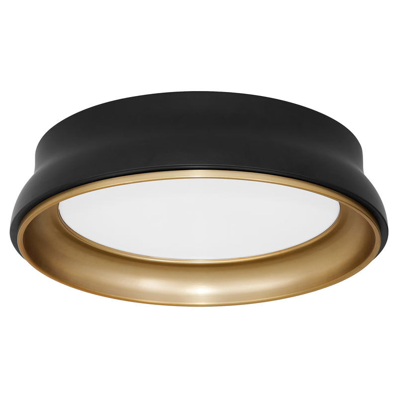 LEGEND 18" Shade Kit - Matte Black / Brushed Brass
