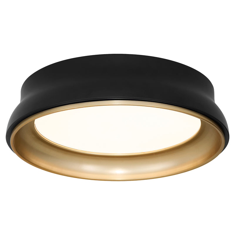 LEGEND 18" Shade Kit - Matte Black / Brushed Brass