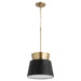 Quorum Home Quorum - 8006-6980 - One Light Pendant - Textured Black