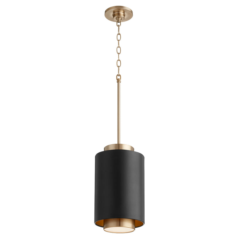 Quorum Home Quorum - 8008-6980 - One Light Pendant - Textured Black