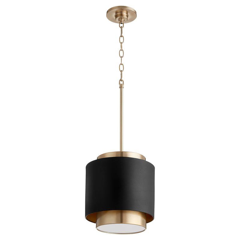 Quorum Home Quorum - 8010-6980 - One Light Pendant - Textured Black