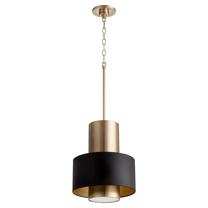 Quorum Home Quorum - 8011-6980 - One Light Pendant - Textured Black