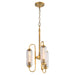 Whitmire 3 Light Pendant  - Brushed Brass