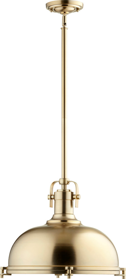 Quorum Home Quorum - 804-17-80 - One Light Pendant - Aged Brass