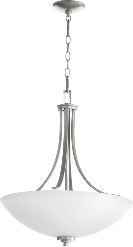 Quorum Home Quorum - 8060-4-64 - Four Light Pendant - Classic Nickel