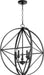 Quorum Home Quorum - 807-5-69 - Five Light Pendant - Textured Black