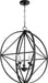 Quorum Home Quorum - 807-5-69 - Five Light Pendant - Textured Black