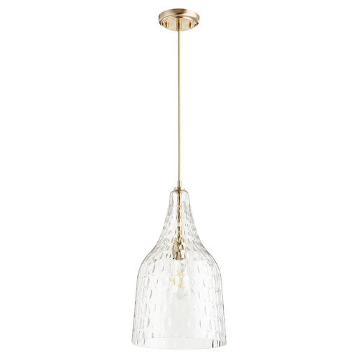 Quorum Home Quorum - 8142-80 - One Light Pendant - Aged Brass