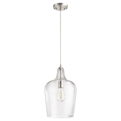 Quorum Home Quorum - 8143-65 - One Light Pendant - Satin Nickel