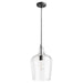 Quorum Home Quorum - 8143-69 - One Light Pendant - Textured Black