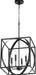 Quorum Home Quorum - 8150-4-69 - Four Light Pendant - Textured Black
