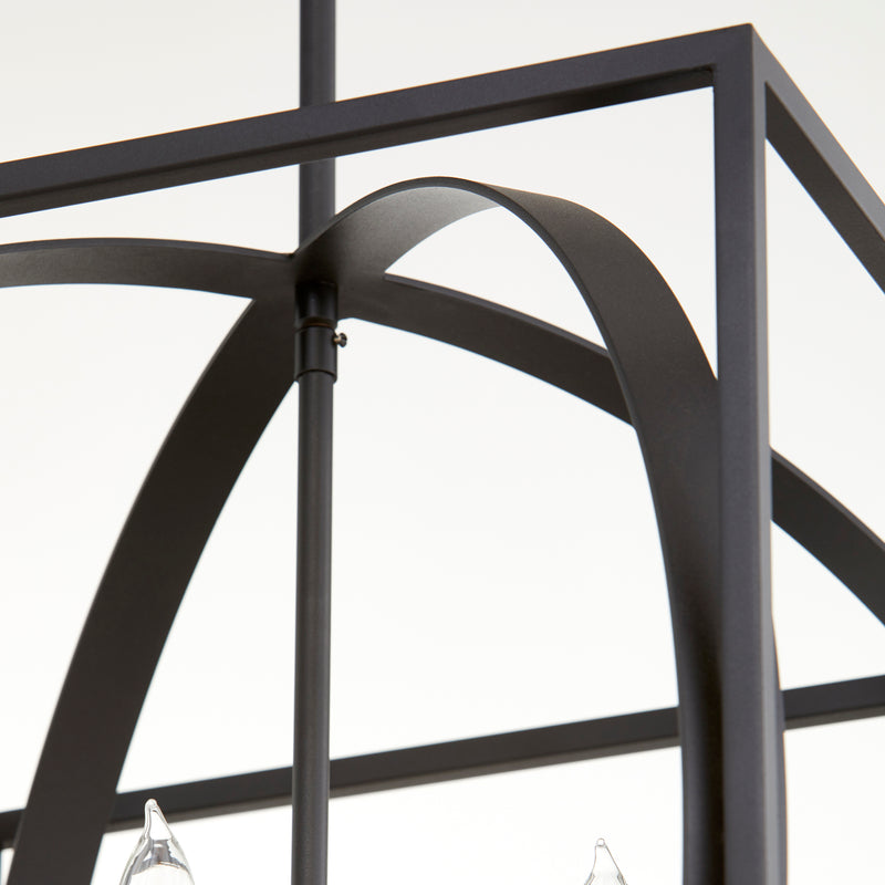 Quorum Home Quorum - 8150-6-69 - Six Light Pendant - Textured Black