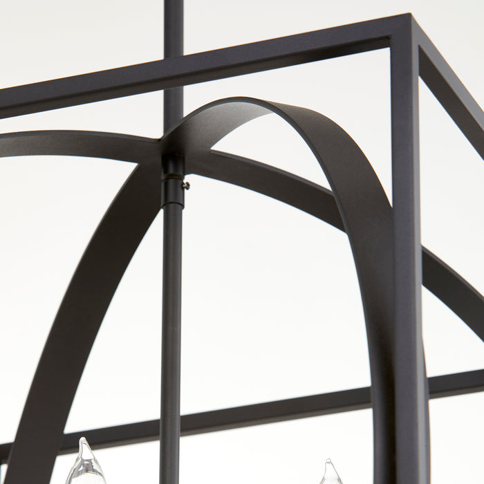 Quorum Home Quorum - 8150-6-69 - Six Light Pendant - Textured Black