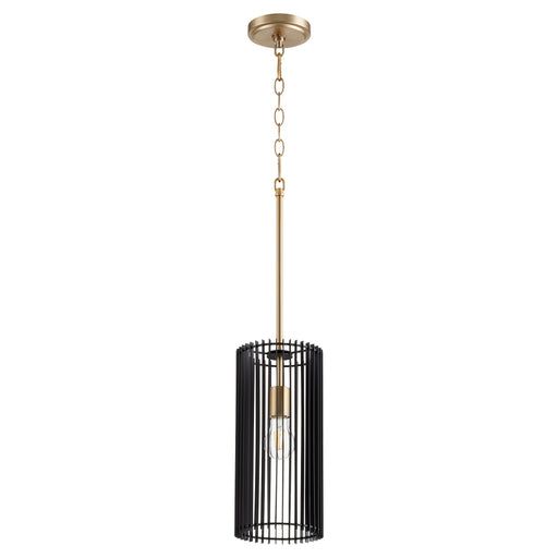Quorum Home Quorum - 817-1-80 - One Light Pendant - Aged Brass